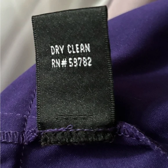 NWT Adrianna Papell Vibrant Purple Midi Cocktail Bodycon Dress w Ruffle Skirt - Picture 10 of 10